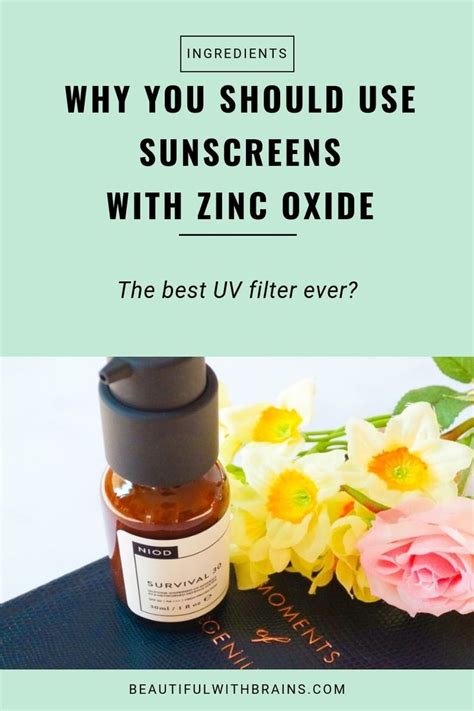 zinc oxide for skin care